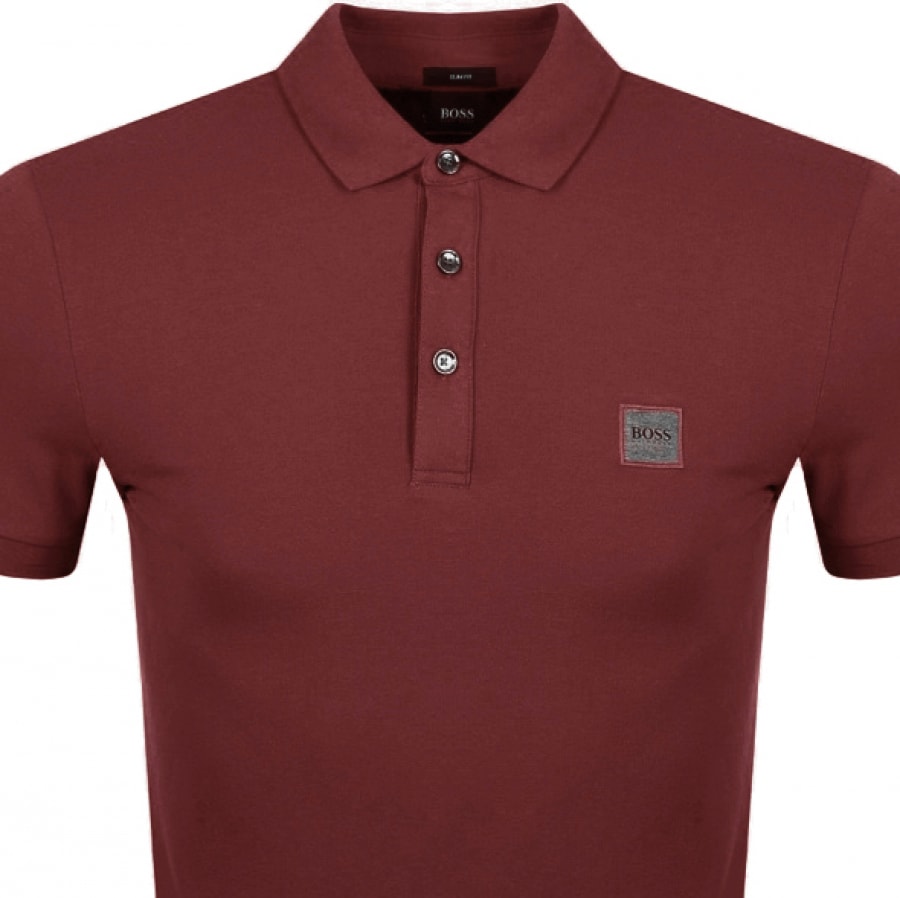 Alternative Image for ProductBOSS Passenger Polo T Shirt Red2